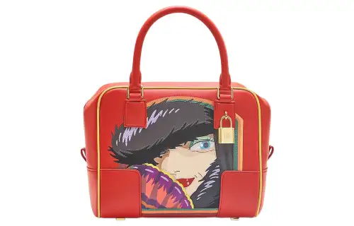 LOEWE Hal's Mobile Castle, Collaboration Amazona Nappa Cow Leather Shoulder Bag, Crossbody Bag, Handbag Women's Red