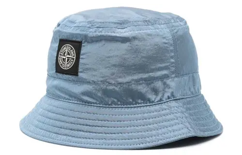 Stone Island Logo Patch Bucket Hat