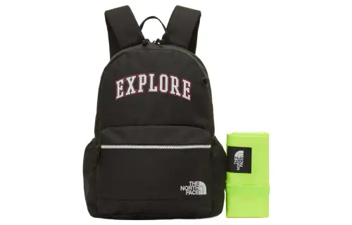THE NORTH FACE 12.9L Backpack Outdoor Bag Recycled Polyester Black Men's