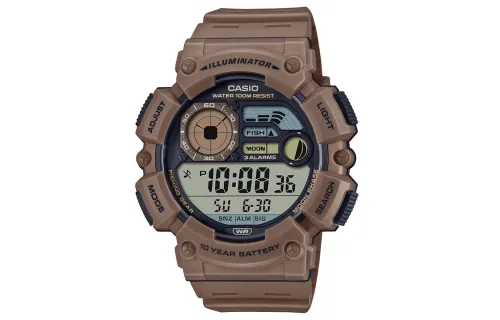 CASIO Men DIGITAL Series 50.1mm Coffee Watch WS-1500H-5AV