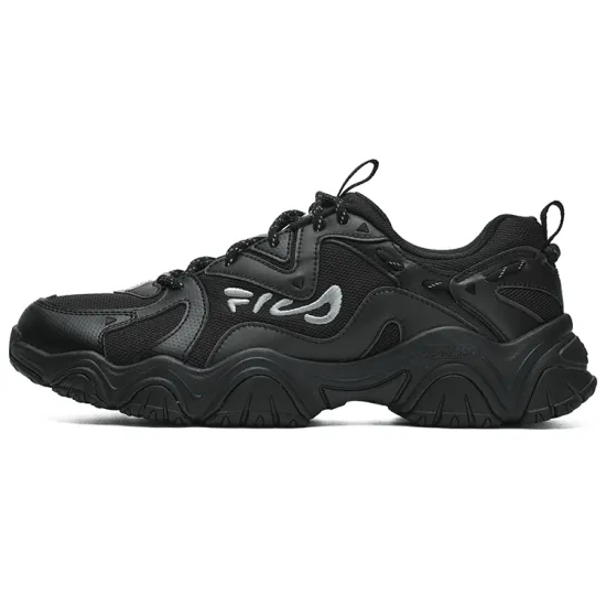 FILA Fluid 4 Cat Paw 4.0 Low Top Casual Shoes Men's Jet Black