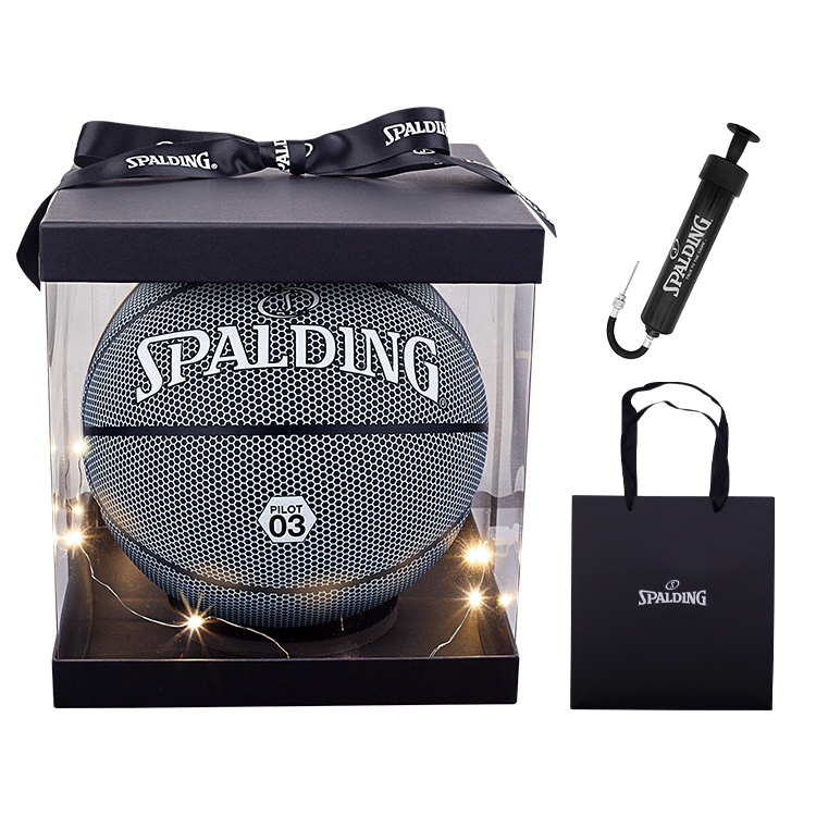 SPALDING Pilot Collection 77 741Y Pu Basketball Blue White Size 7 Ball Training Unisex