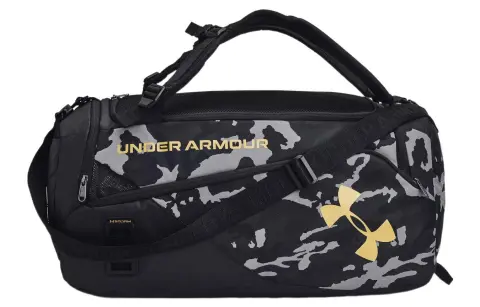 Under Armour Polyester Gym Bag, Backpack, Shoulder Bag, Crossbody Bag, Handbag Medium Unisex Black
