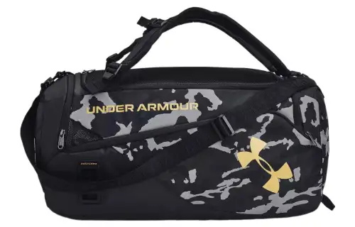 Under Armour Polyester Gym Bag, Backpack, Shoulder Bag, Crossbody Bag, Handbag Medium Unisex Black