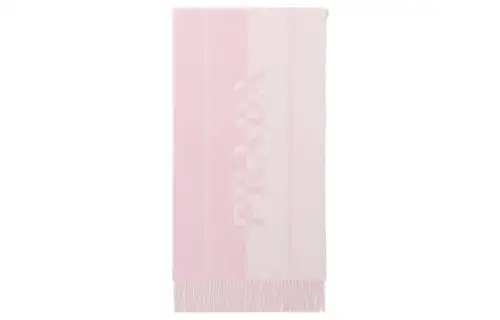 PRADA Knit Scarves Women's Pink