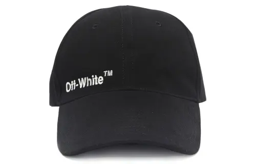 OFF-WHITE Baseball Caps Unisex Black