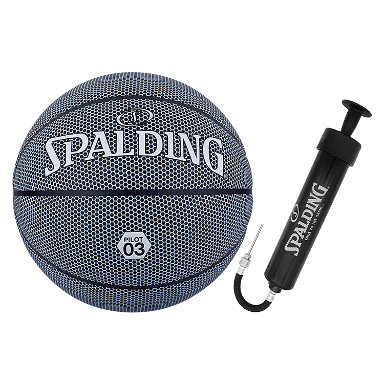 SPALDING Pilot Collection 77 741Y Pu Basketball Blue White Size 7 Ball Training Unisex