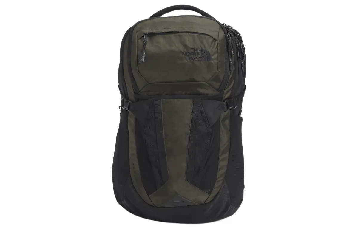 THE NORTH FACE 28.7L Backpack Double Shoulder Outdoor Bag Fabric Green Unisex