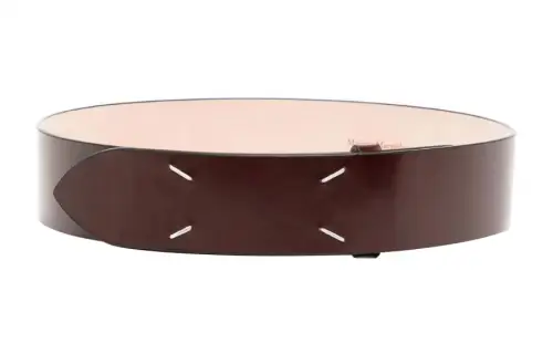 Maison Margiela Four stitch Leather Belt