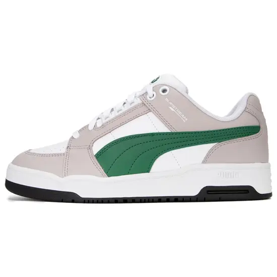 PUMA Slipstream Skateboarding Shoes Unisex Low-top Gray/White/Green