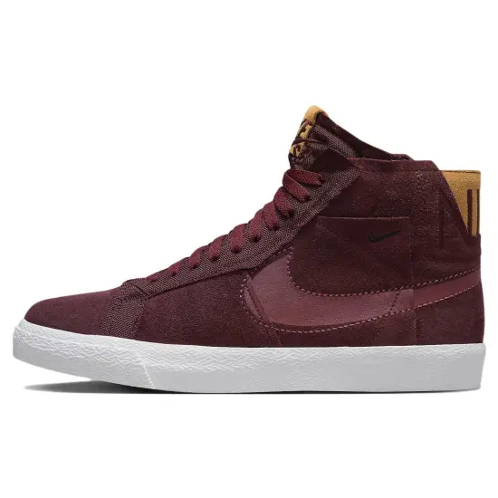 Nike Zoom Blazer Mid Premium SB 'Maroon Patchwork'