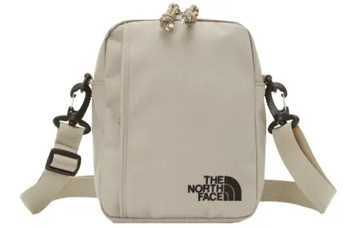 THE NORTH FACE 1.7L One Shoulder Crossbody Outdoor Bag Recycled Material Beige Unisex