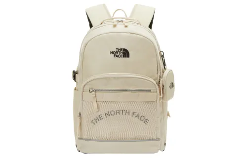 THE NORTH FACE 18L Backpack Outdoor Bag Nylon Beige Unisex