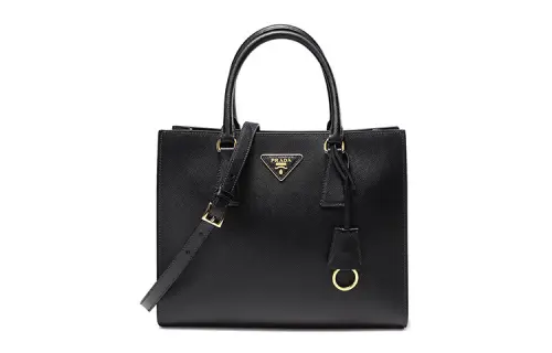 PRADA Leather Handbag, Crossbody Bag, Shoulder Bag Women's Black