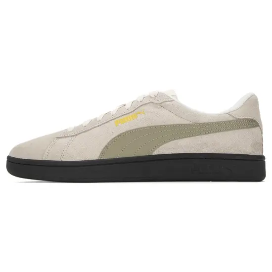 PUMA Smash 3.0 Skateboarding Shoes Unisex Low-top Beige/Green