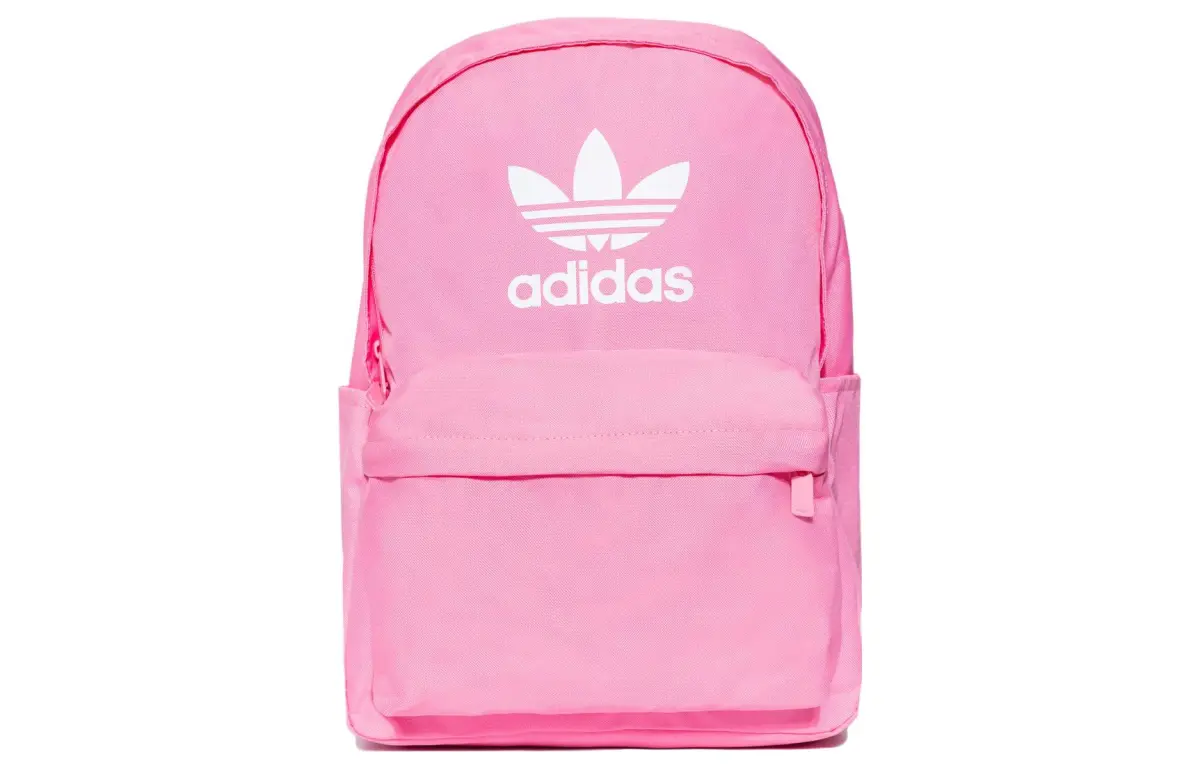 Adidas Originals Polyester Backpack Unisex Pink