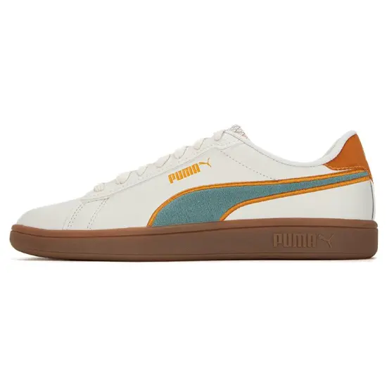 Puma Smash 3.0 Skateboarding Shoes Unisex Low-top White/Gray