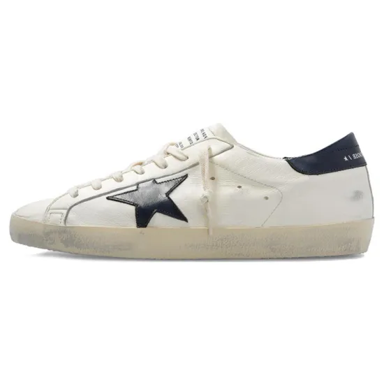 Golden Goose Super-Star Beige Night Blue