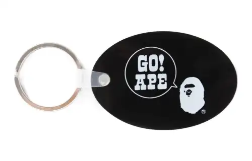 A BATHING APE Keychain Unisex Black