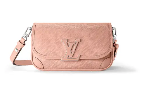 LOUIS VUITTON Epi Grain Cow Leather Crossbody Bag, Shoulder Bag Women's Rose Pink