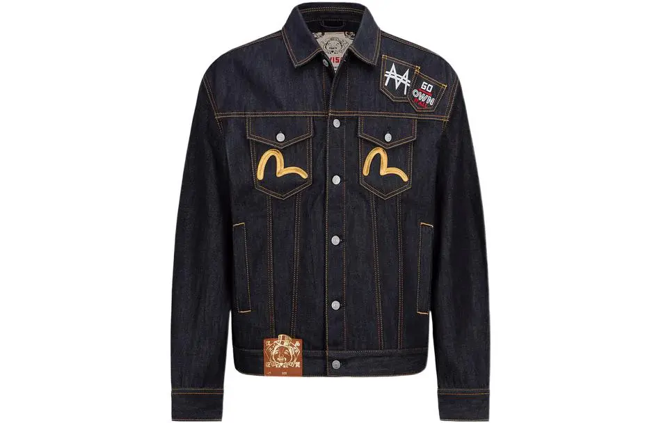 EVISU Denim Jacket Men's Denim Blue