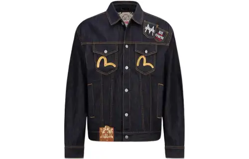 EVISU Denim Jacket Men's Denim Blue