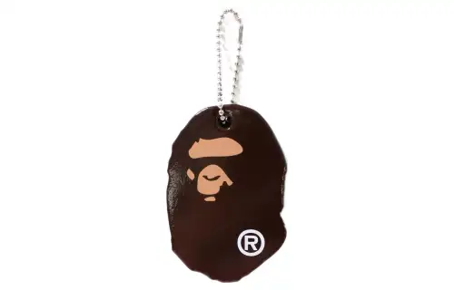 A BATHING APE Keychain Unisex Brown
