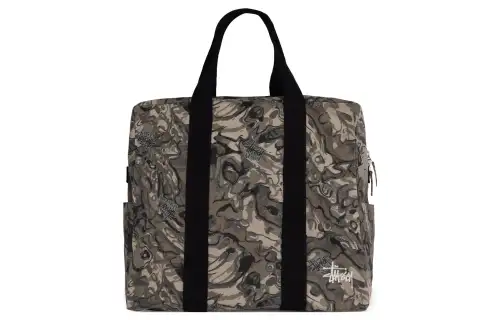 Stussy Cotton Canvas Bag, Handbag Regular Unisex Multicolor