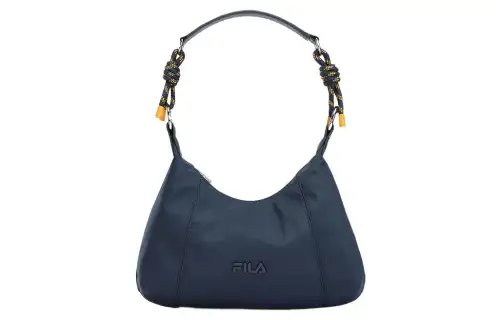FILA Polyurethane Shoulder Bag, Handbag Women's Blue