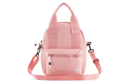 New Balance Versatile Fabric Handbag, Shoulder Bag, Crossbody Bag, Backpack Regular Women's Pink