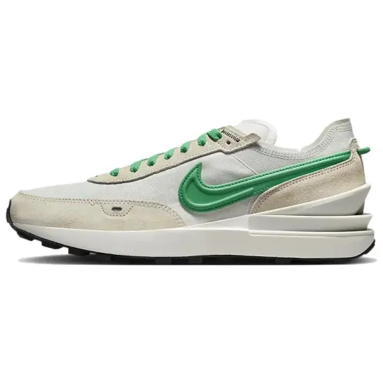 Nike Waffle One Lifestyle Shoes Men Low-top White/Green