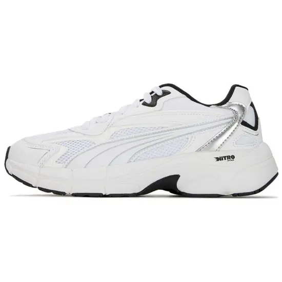 PUMA Teveris Nitro 'Metallic White Black' Women's