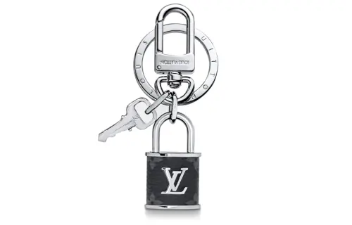 LOUIS VUITTON Lv Lock Bag Charm & Key Holder