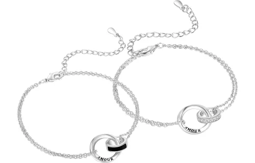 TEEX Sparkling Rhinestone Bracelets Unisex