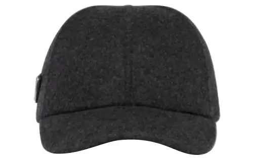 triangle-logo felt baseball cap