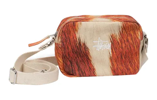 Stussy Canvas Side Pouch Cowhide