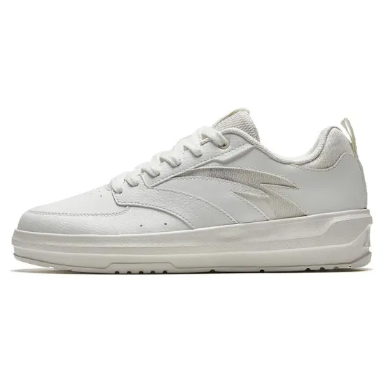 ANTA Life Collection Skateboard Shoes Men Low-Top White
