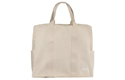 Stussy Canvas Flight Bag Natural
