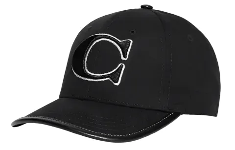 COACH Embroidered Logo Cap