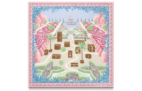 LOUIS VUITTON Silk Scarves Women's