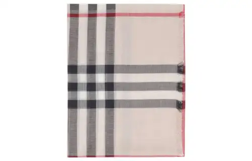 【Previous Season】Check wool scarf