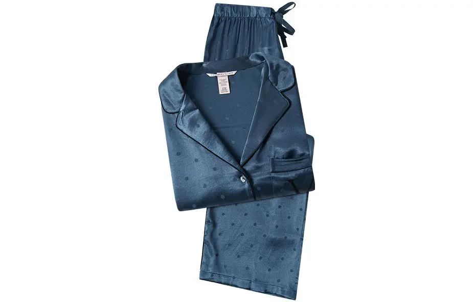Victoria's Secret Pajama Set Women's Dark Blue