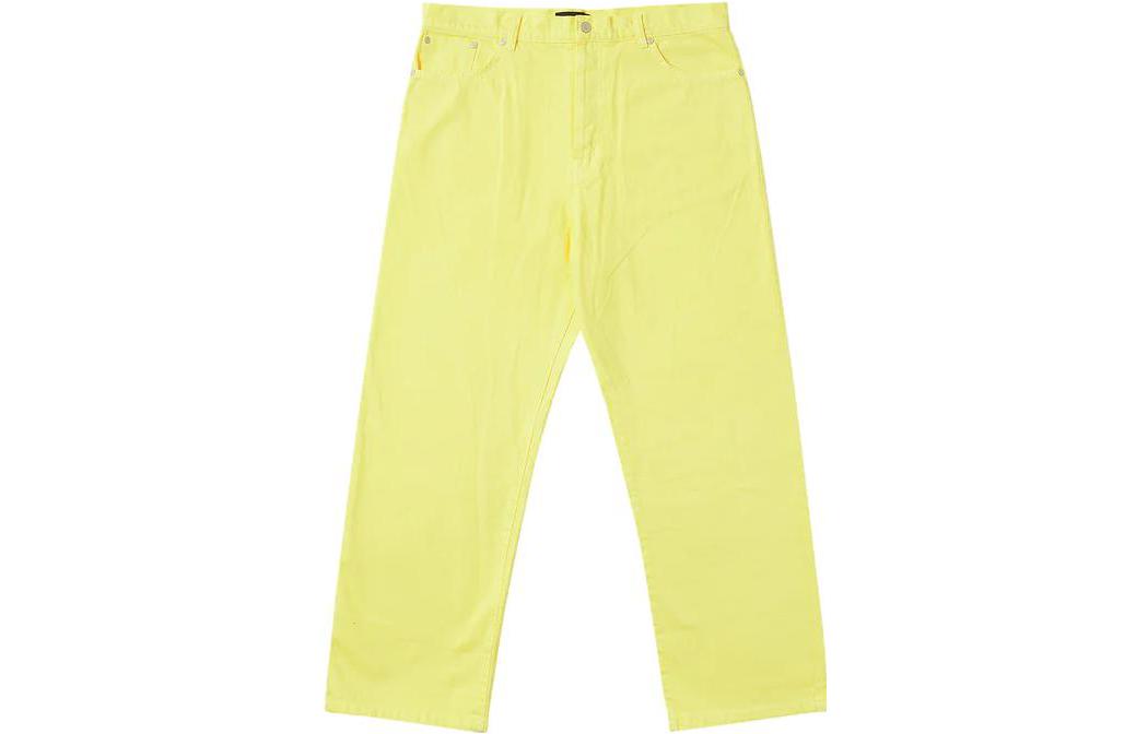 Джинсы Palace SS23 Baggier Jean (желтые) — фото 2