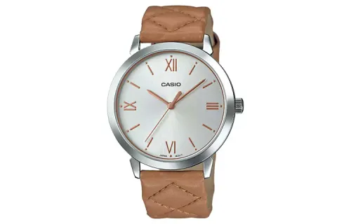 CASIO Women's Standard Series 36mm White Watch LTP-E153L-5ADF