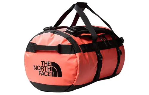 THE NORTH FACE 71L Polyester Backpack, Handbag, Travel Bag Unisex Orange Red
