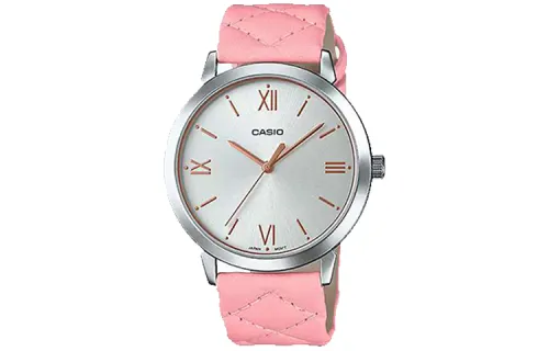 CASIO Women's Standard Series 36mm Silver Watch LTP-E153L-4ADF