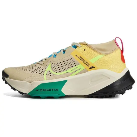 Nike ZoomX Zegama Team Gold Citron Pulse Stadium Green Volt Women's
