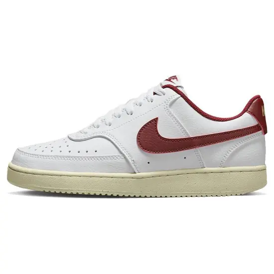 Nike Women's Court Vision Low Next Nature 'White Team Red'