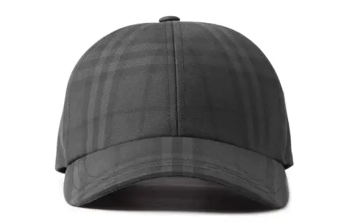 Burberry checked baseball cap