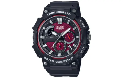 CASIO Unisex Red Watch MCW-200H-4A